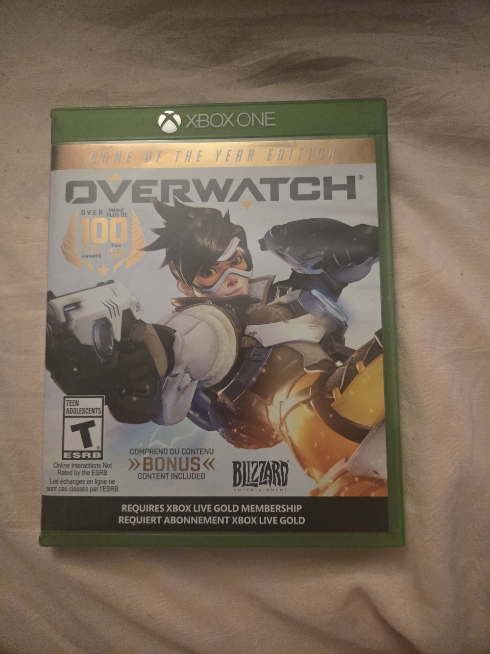 Blizzard Overwatch: Game of the Year Edition for Xbox One - Green Case